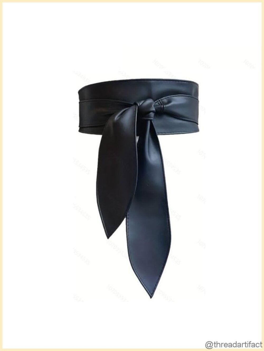 PU Leather Cinch Belt Waist Shaping Wide Band Adjustable Women's Belt
